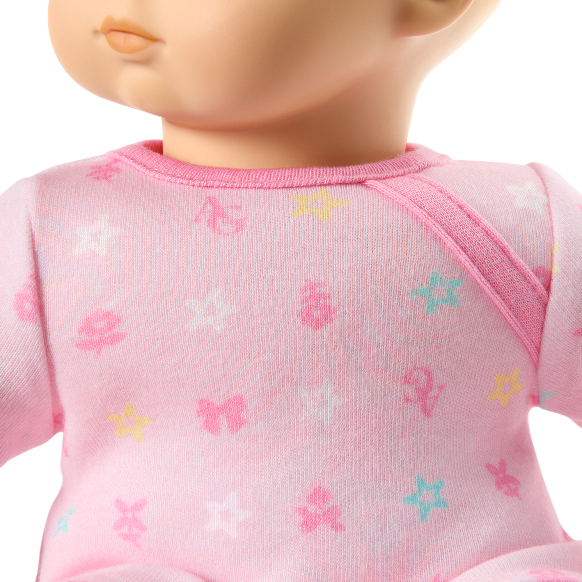 Bitty Baby® Doll #3 with blonde hair in Pastel Pink - Image 5