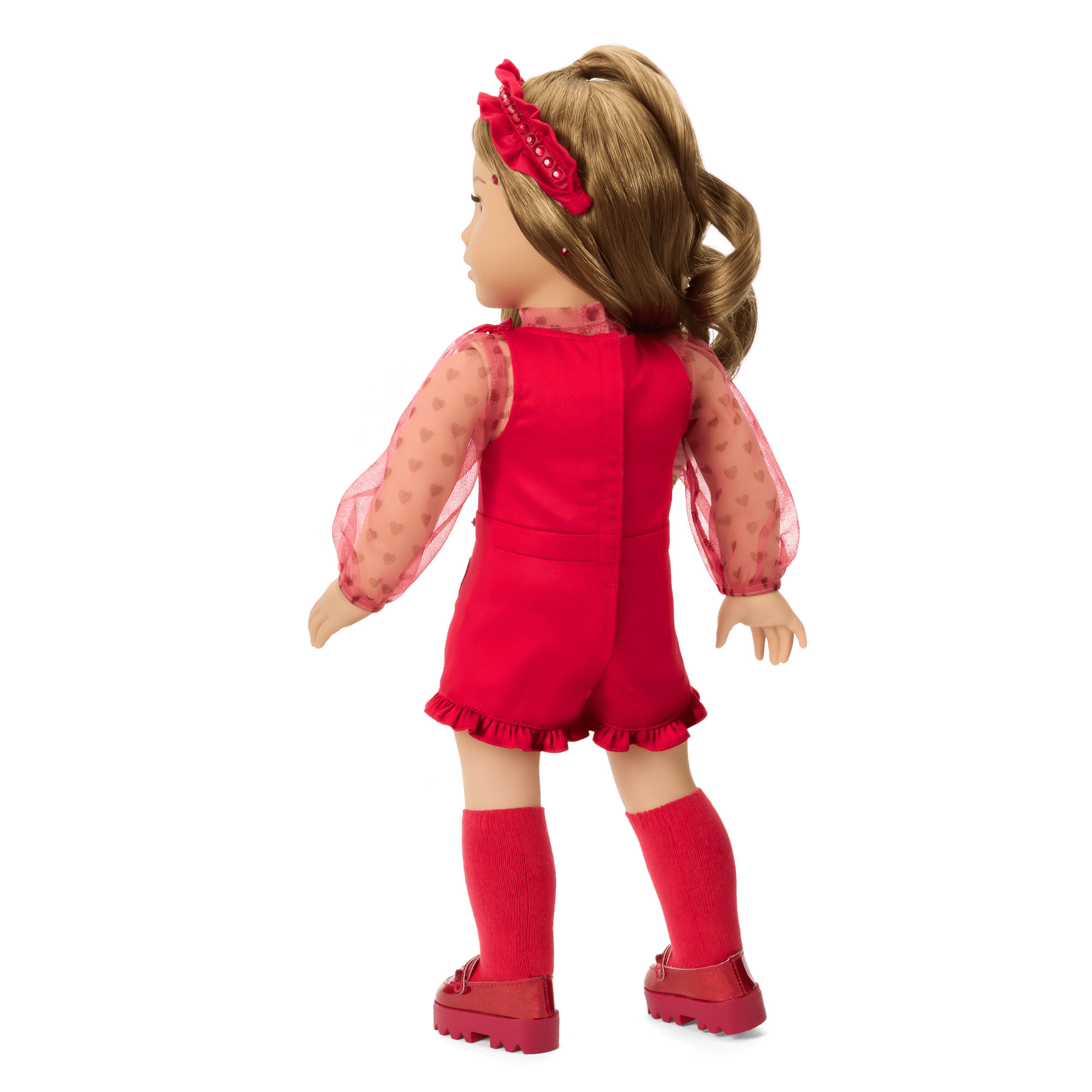 January Garnet Glam Outfit for 18-inch Dolls - Image 3