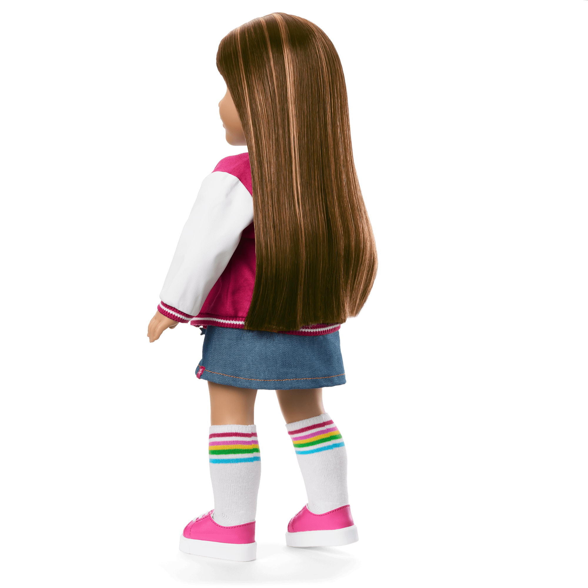 Truly Me™ 18-inch Doll #122 with straight dark-brown hair - Image 4