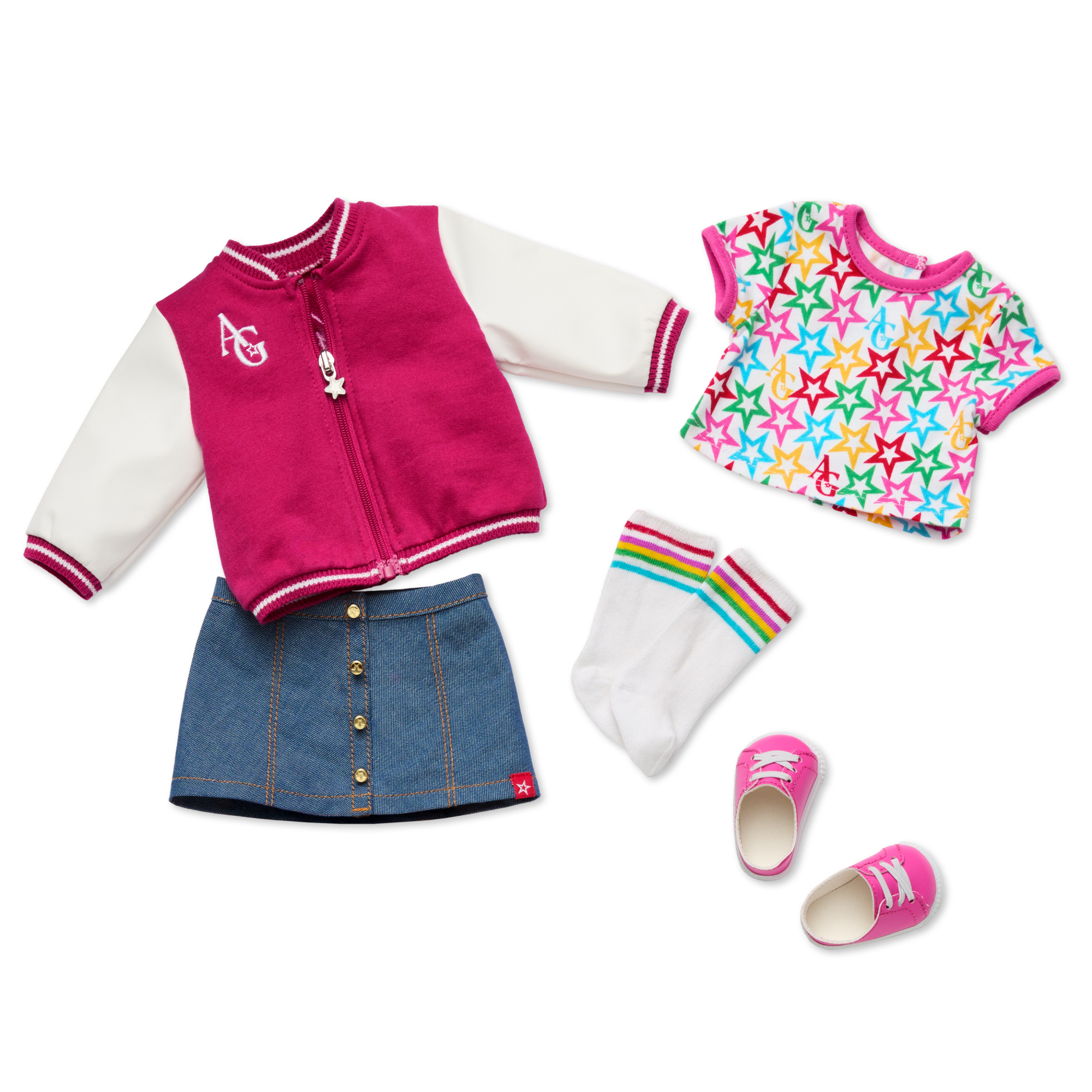 AG™ Star Squad Varsity Jacket for Adults & 18-inch Dolls - Image 5