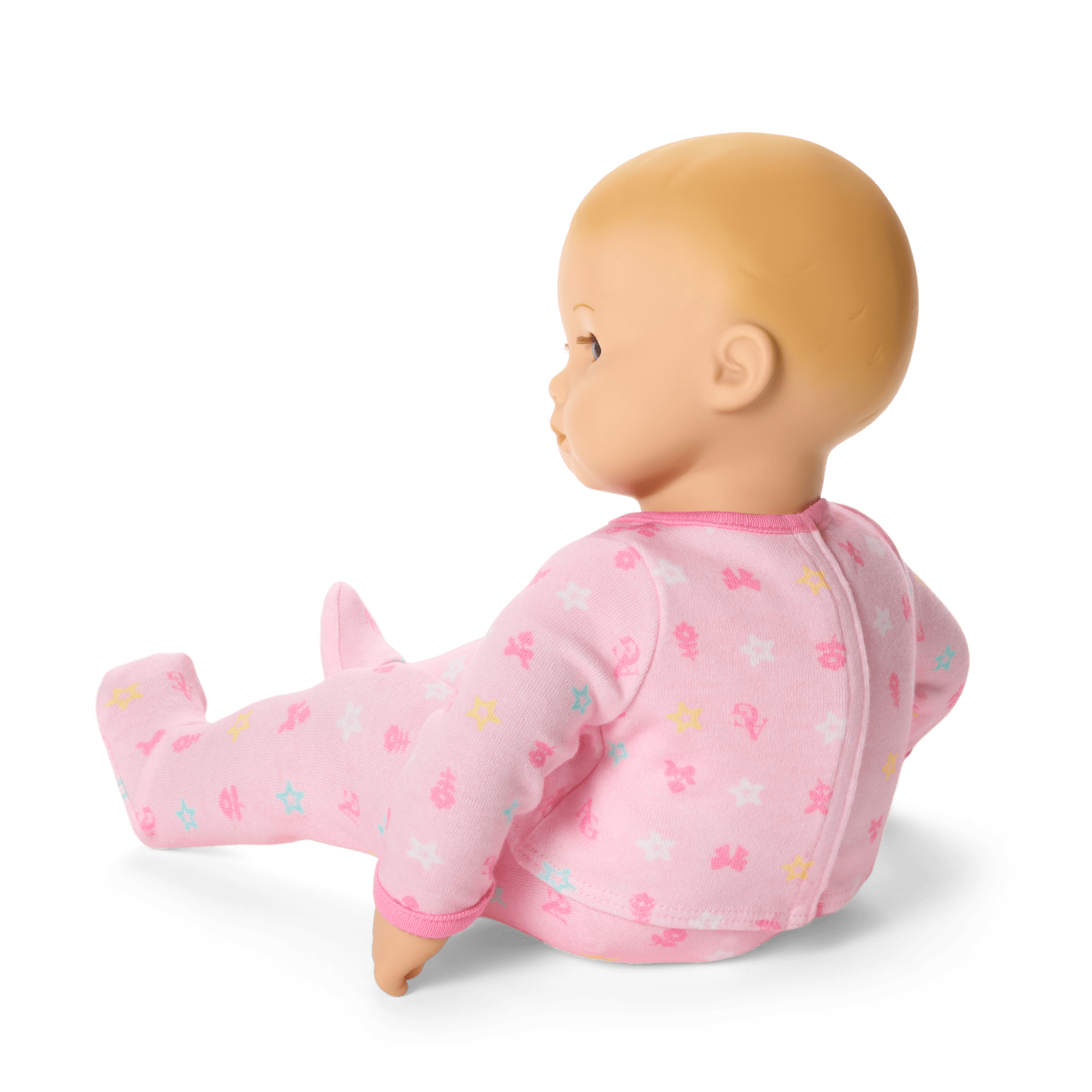 Bitty Baby® Doll #3 with blonde hair in Pastel Pink - Image 4