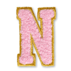 AG™ Letter N Stick-On Patch
