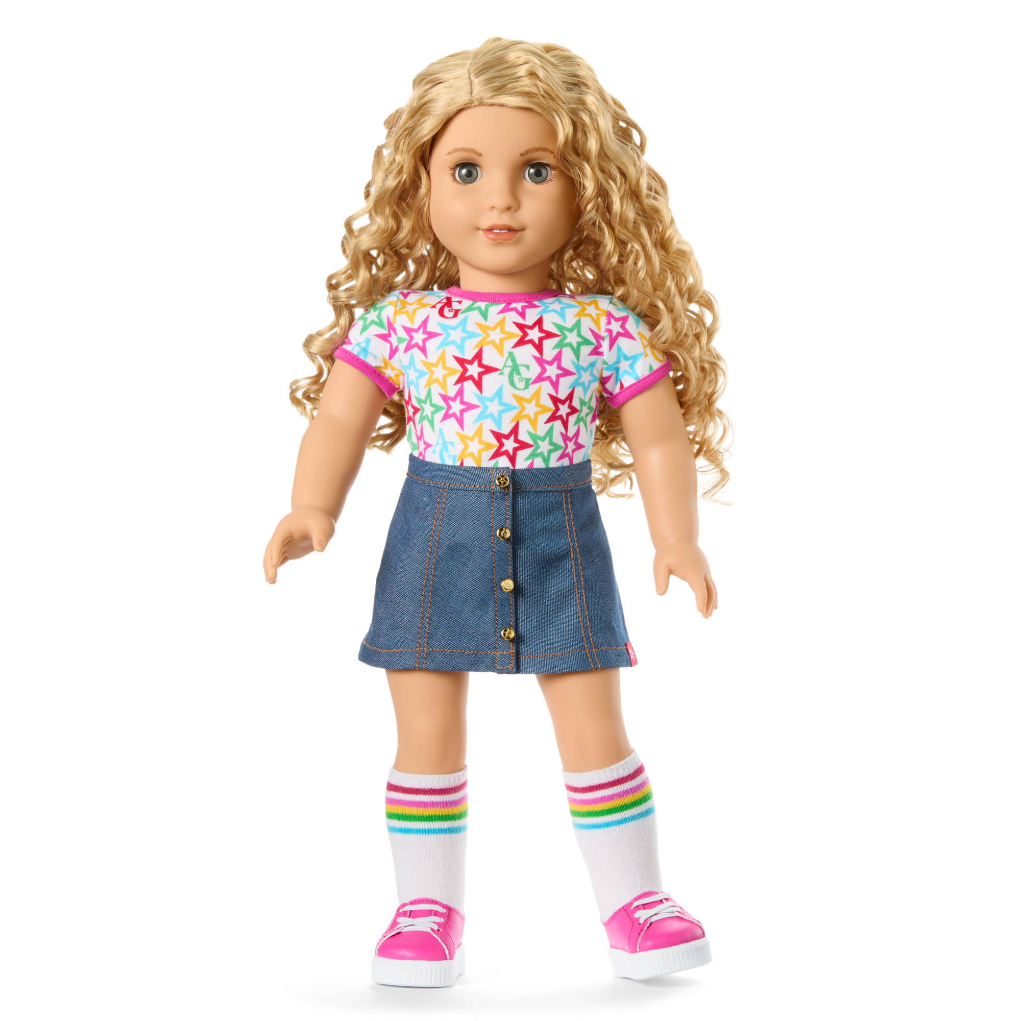 Truly Me™ 18-inch Doll #115 with curly blonde hair - Image 7