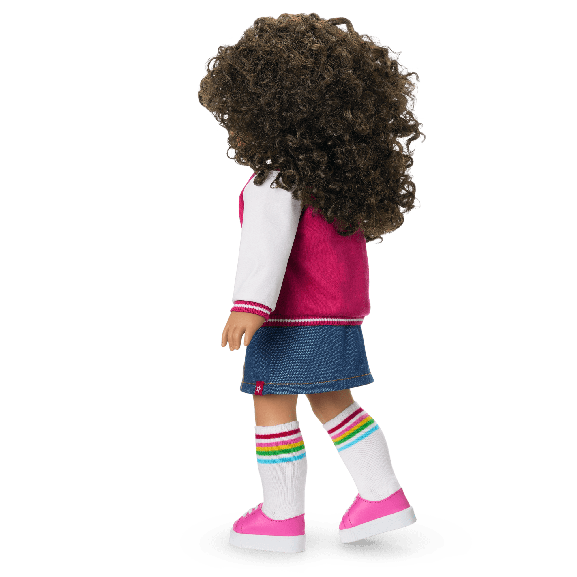 Truly Me™ 18-inch Doll #132 with curly dark-brown hair - Image 4