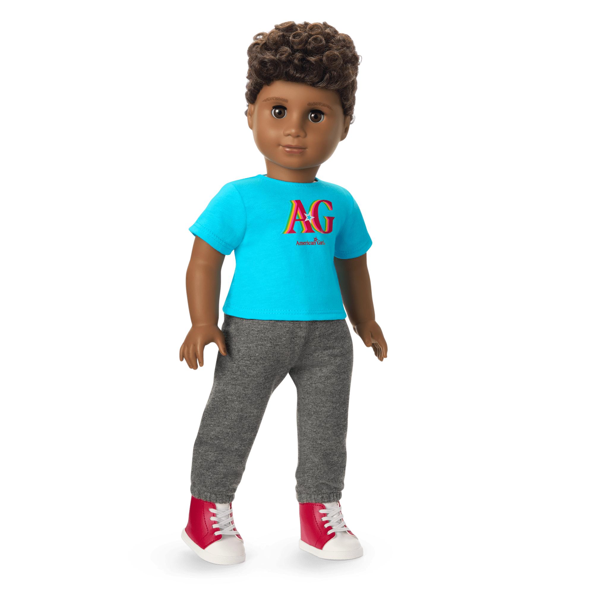 Truly Me™ 18-inch Doll #113 with curly dark-brown hair - Image 7
