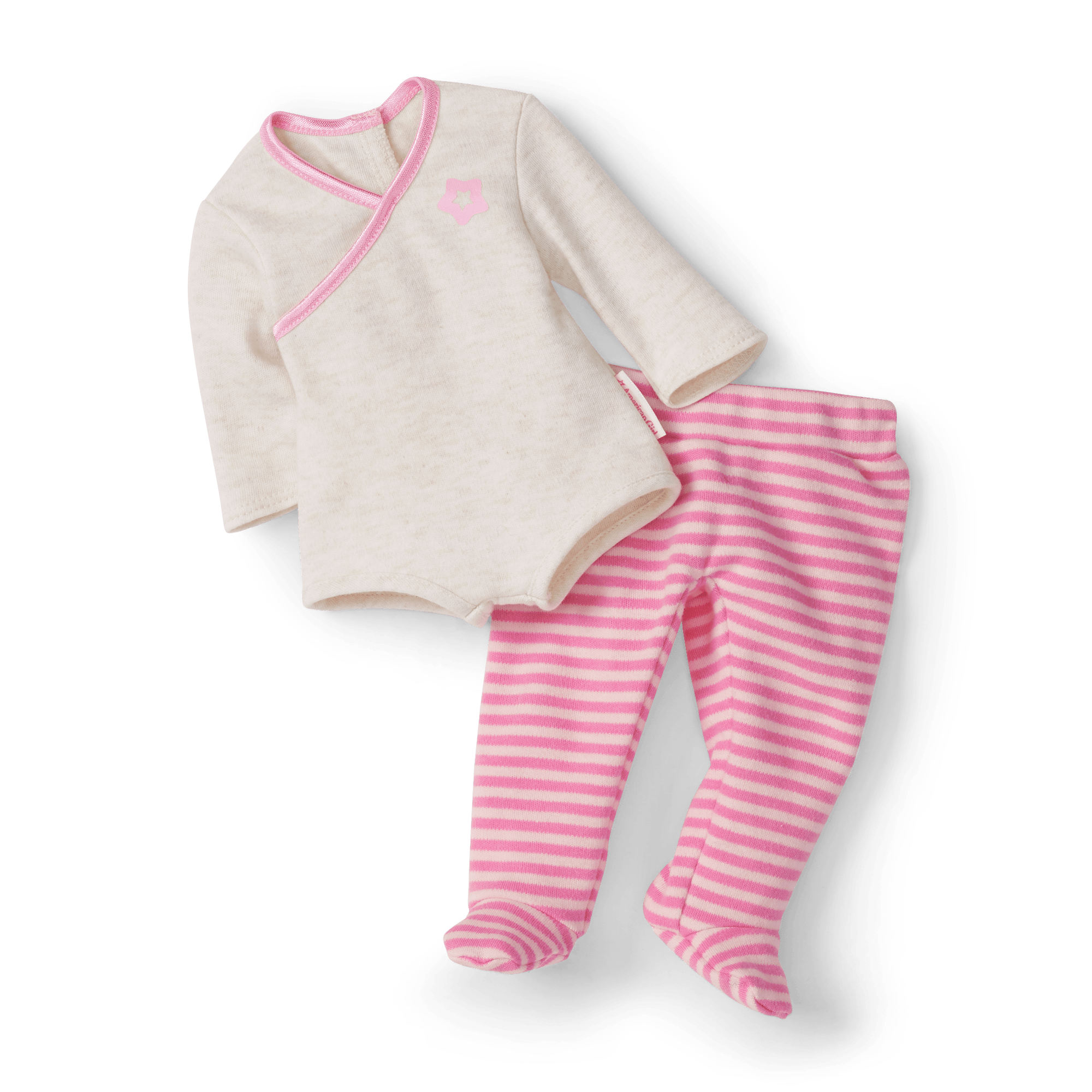 Bitty Baby® Doll #3 with blonde hair in Pretty Pink - Image 2