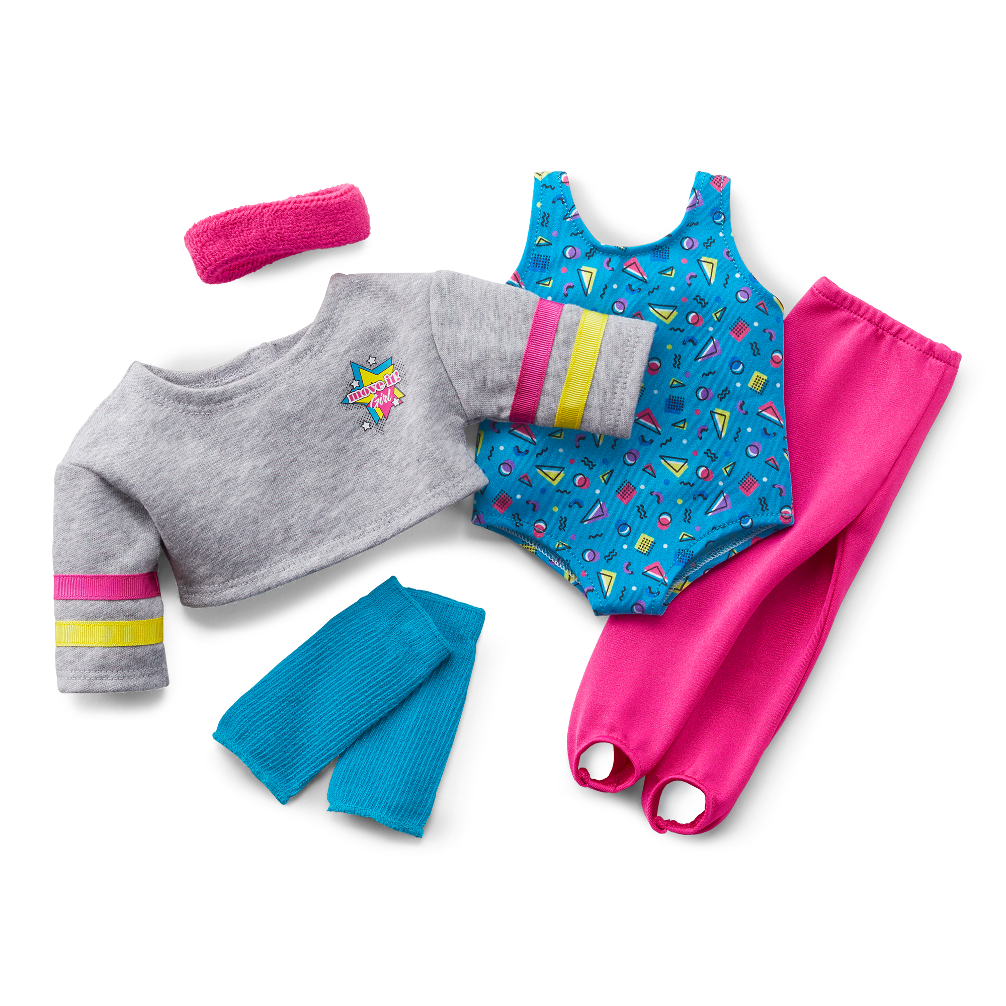 Courtney's™ Fitness Outfit for 18-inch Dolls (Historical Characters)