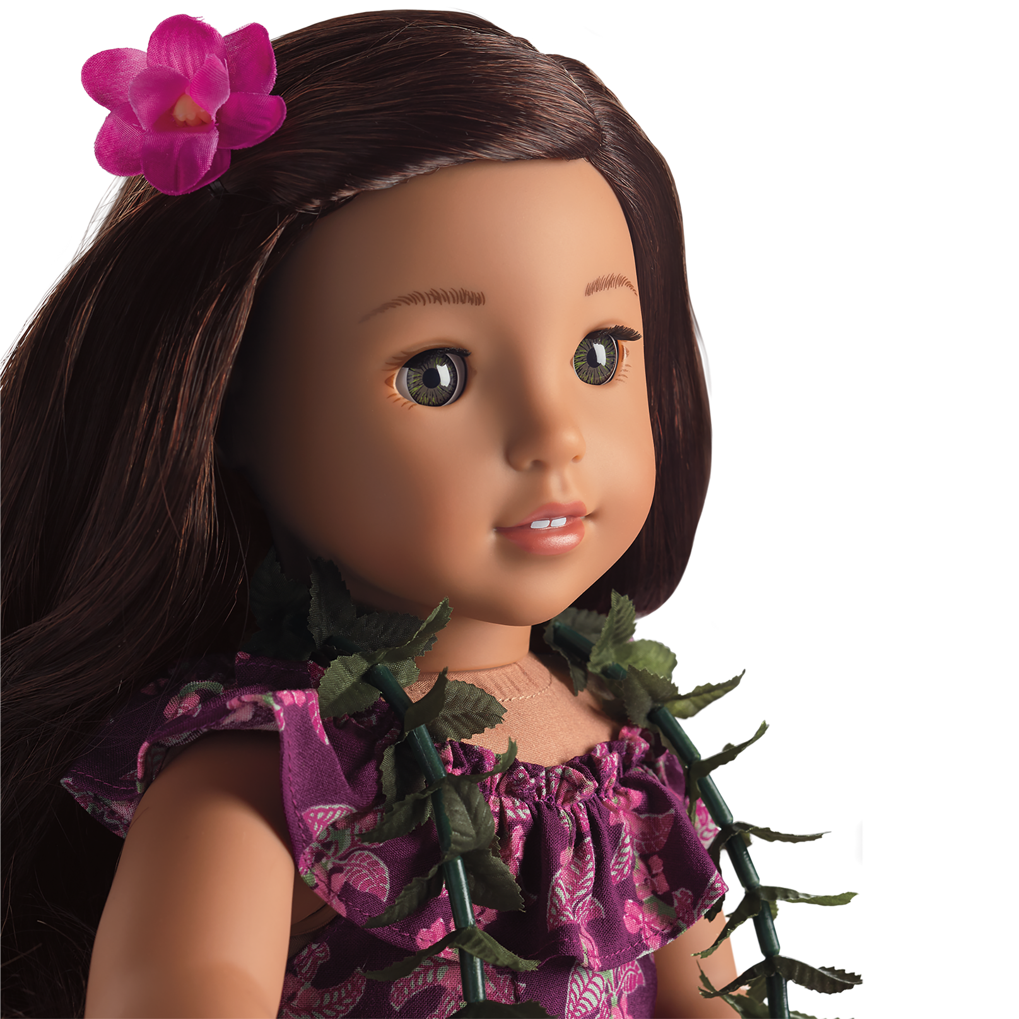 Nanea's Holoku Dress for 18-inch Dolls (Historical Characters) - Image 4