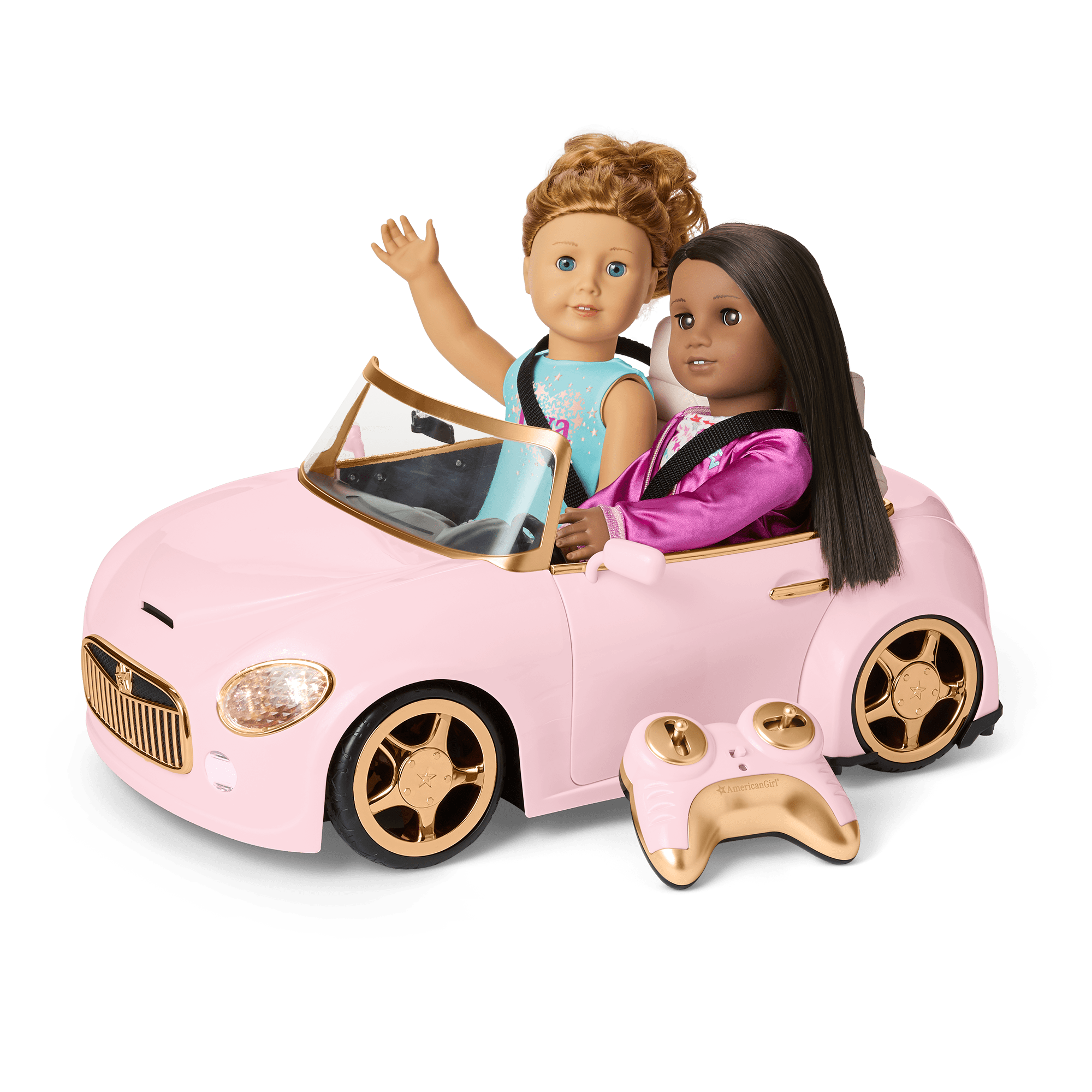 American Girl® RC Sports Car—Pink - Image 2